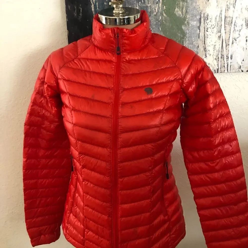 Mountain Hardwear MetaTherm EXS Down Jacket Orange $325 NEW